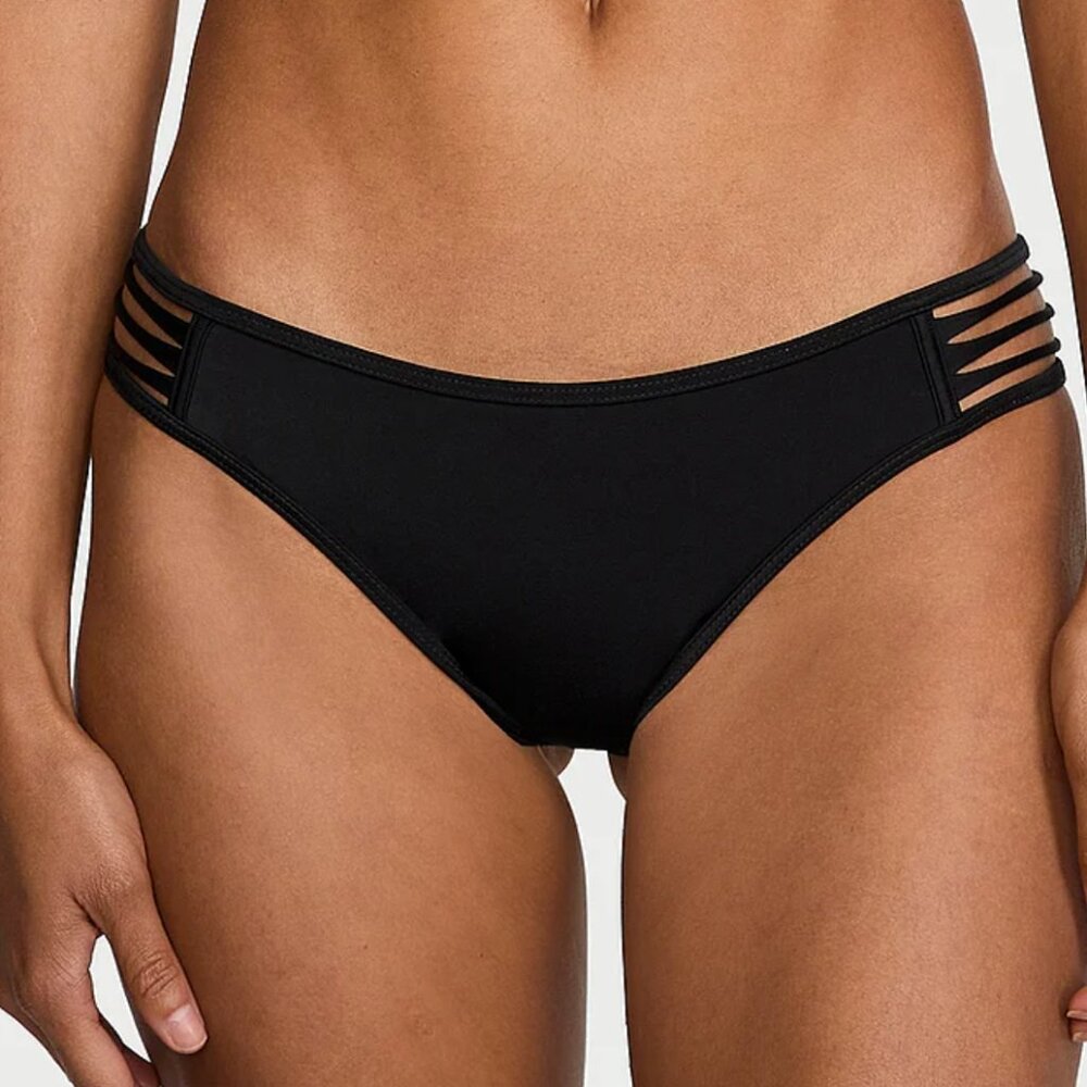 VS Archives Swim Strappy Hipster Brazilian Bikini Bottom. Small.